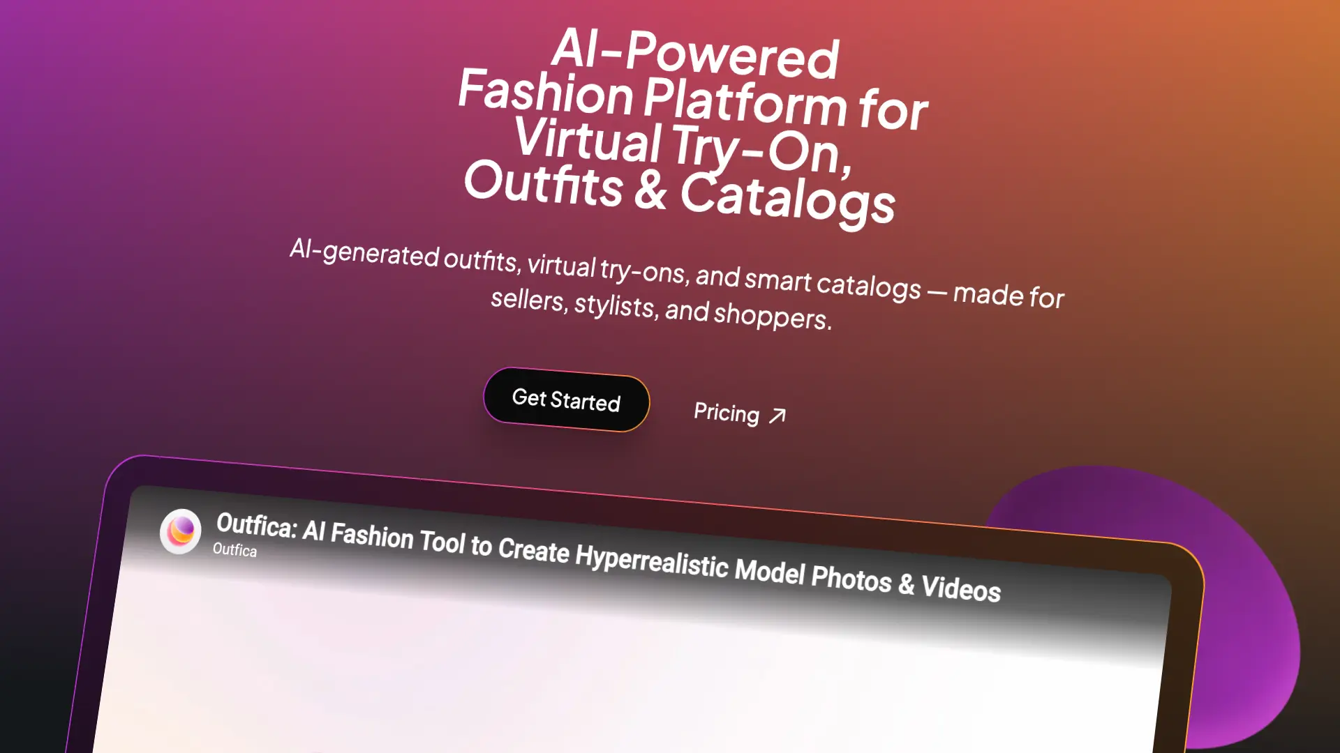 Outfica Marketing Website